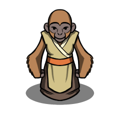 Monkeyfolk Wizard 1 by Hammertheshark